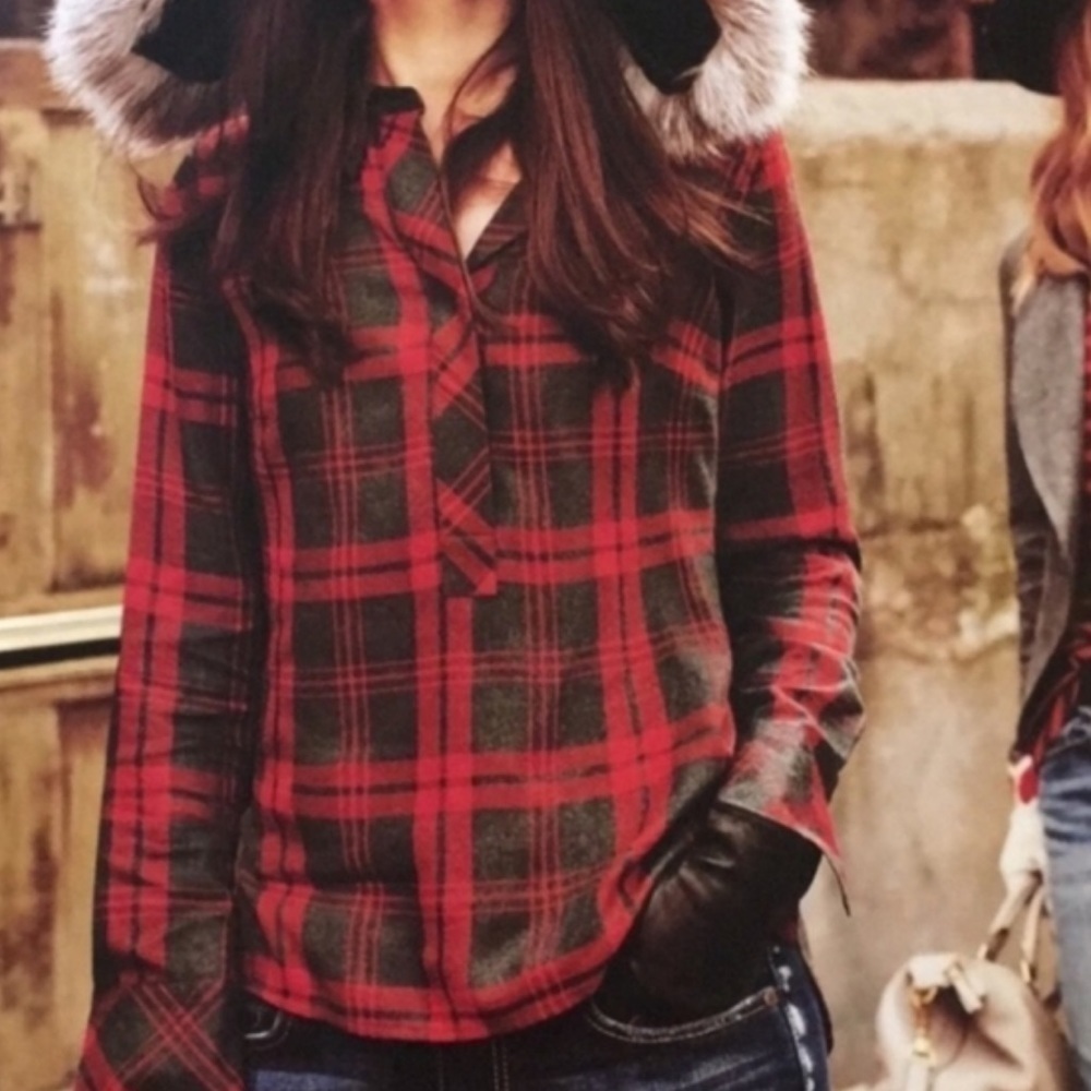 CAbi #3587 Cunningham Flannel Shirt